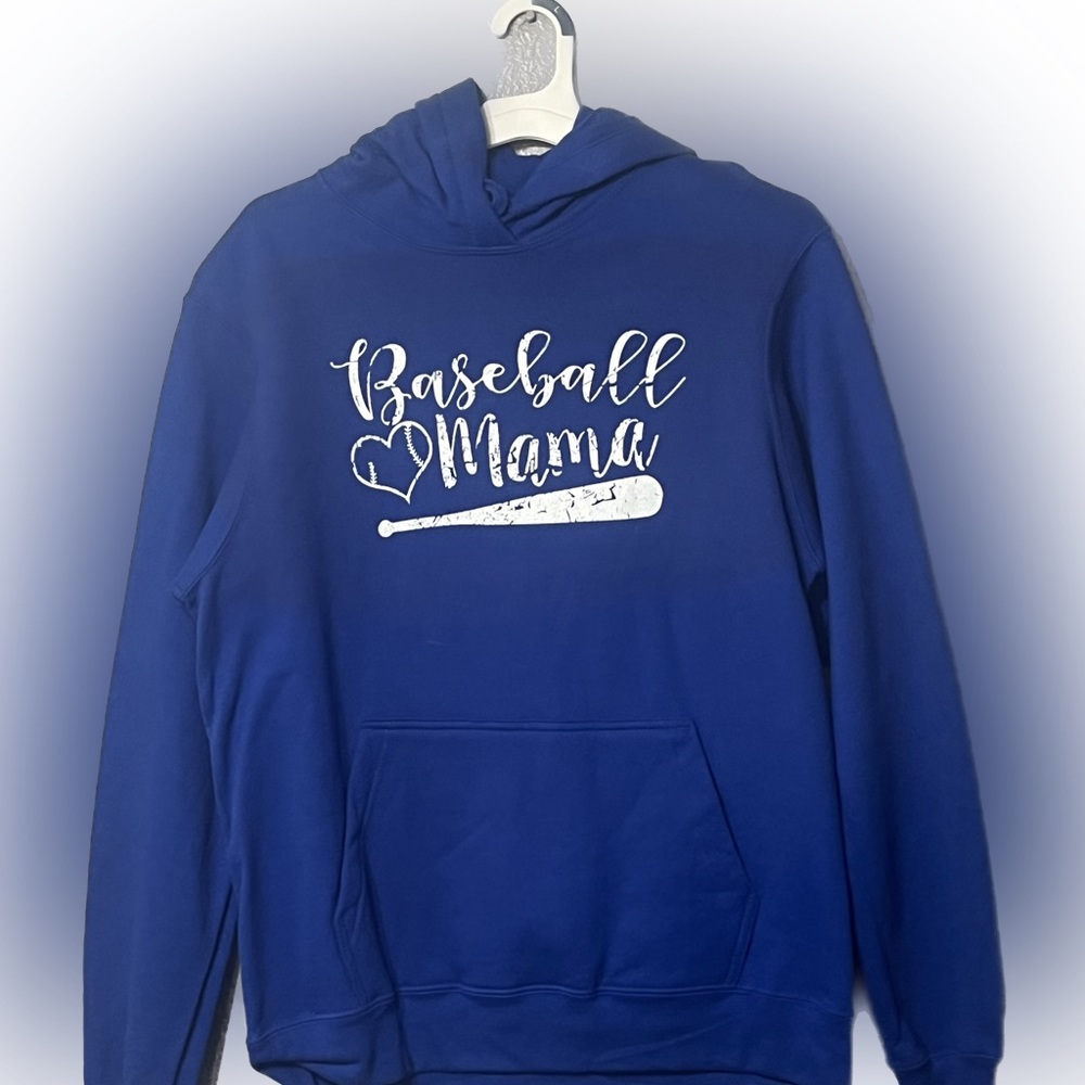 Port& Company baseball mom hoodie